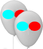 Luftballon CRYSTAL Ø 30 cm 2/2-farbig (HKS oder Pantone) zweiseitig bedruckt