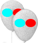 Luftballon METALLIC Ø 27 cm 2/2-farbig (HKS oder Pantone) zweiseitig bedruckt