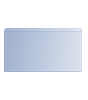 Briefumschlag DIN lang quer, haftklebend ohne Fenster, beidseitig 1/1 schwarz-/weiß bedruckt