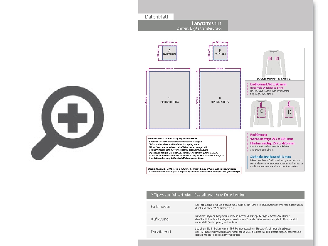 Product Bild damen_langarmshirt__basic_-_mit_zwei_druckpositionen